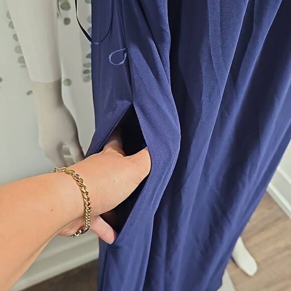 NWOT Sam Edelman Slip Maxi Dress Sz L - Picture 6 of 11
